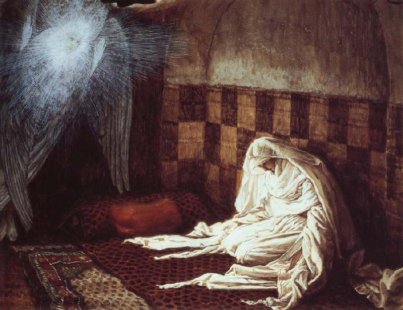 James Tissot The Annunciation France oil painting art